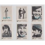 Trade cards, A&BC Gum, 2 sets, Monkees (black and white) 'X' size, (55 cards) & Monkees Hit Songs '