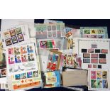 Stamps, collection of mint and used miniature sheets and odd stamps from various countries including
