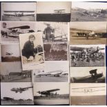 Postcards, Aviation, a mixed age collection of approx. 33 aviation cards inc. Amy Johnson, 'Mr