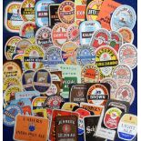 Beer labels, a nice selection of 67 UK labels (7 are duplicated) including Marston's, Usher's,