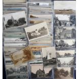 Postcards, Sussex, selection of approx. 200 cards, RPs and printed, alphabetically grouped for