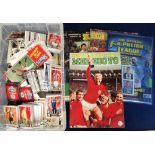 Trade cards, Football, FKS, three complete albums, Wonderful World of Soccer Stars 1968/9 & 1969/