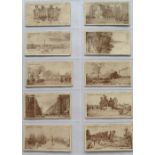 Trade cards, Wm McEwan & Co Ltd, Old Glasgow (10/25) nos 1, 2, 3,6,8, 9, 15, 16, 18 & 19 (poor/