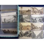 Postcards, a mixed UK and foreign topographical collection of approx 340 cards with many street