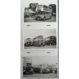 Photographs, transport, album containing 290+ b/w photographs of London Buses, dates ranging between