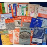 Football programmes, collection of approx. 45 early 1960s programmes, various clubs, noted