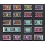 Stamps, collection of Guernsey stamps 1970-2011 in UM sets with values to £10, housed in a quality