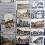 Postcards, Sussex, topographical selection of approx. 200 cards, mix of RPs and printed, for
