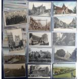 Postcards, Sussex, topographical selection of approx. 200 cards, mix of RPs and printed, for