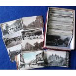 Postcards, mixed selection of 400+ thematic and topographical cards, various counties and themes