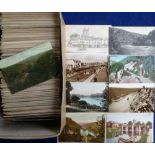 Postcards, a collection of approx. 600 UK topographical cards, RP's and printed inc. street