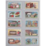 Cigarette cards, 6 Bird & Poultry related sets, Ogden's, Poultry Rearing & Management 1st Series, (
