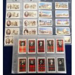 Cigarette cards, Mitchell's, four sets, Famous Scots (50 cards, vg), Clan Tartans 1st Series (50