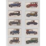 Cigarette cards, ITC (Canada), Motor Cars, (set, 56 cards) (few fair, gen gd)