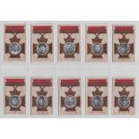 Cigarette cards, Cohen, Weenen (Anon), Victoria Cross Heroes (51-75) (21/25, missing nos 53, 59,