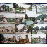 Postcards, a collection of approx. 82 coloured printed UK topographical cards by unknown