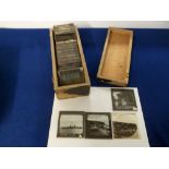 Glass Slides, a collection of Victorian glass slides depicting the Isle Of Wight produced by J