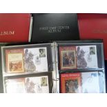 Benham silk covers, 3 albums containing approx. 356 covers dating from Jan to Nov 2007, Jan to Nov