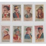 Cigarette cards, Japan, Murai, World Smokers, 8 different cards (fronts gd but all with staining