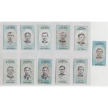 Cigarette cards, Cope's, Noted Footballers (Clip's, 282 Subjects), Bradford City, 9 different