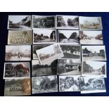 Postcards, Oxfordshire, Henley-on-Thames, 21 cards, mostly RP's, inc. Henley Station (RP & printed),