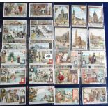 Trade cards, Liebig, collection of six scarce Dutch language issue sets, S1044 The Childhood of