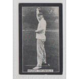 Cigarette card, Smith's, Champions of Sport (blue back), type card, Cricket, 'Hugh Trumble' (vg) (1)