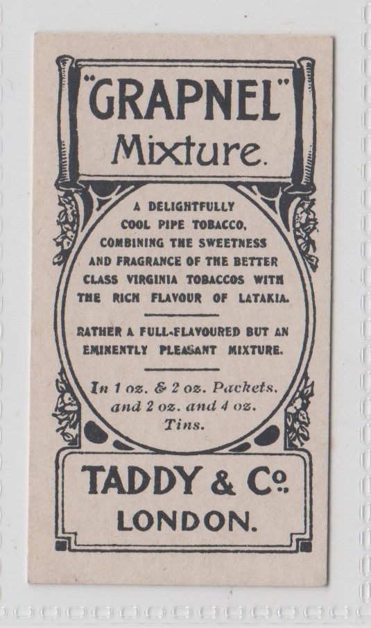 Cigarette cards, Taddy, County Cricketers, Warwickshire, type card, J. Devey (vg) (1) - Image 2 of 2