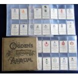 Cigarette cards, Ogden's, Army Crests & Mottos, (191/192, missing no 157, plus 6 variation cards),