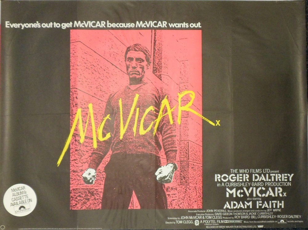 Film Posters, a collection of 10 original UK Quad posters for, The Black Hole, McVicar (Roger - Image 7 of 10