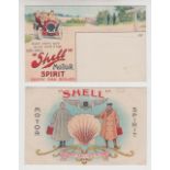 Postcards, Advertising, Shell Motor Spirit, two cards, nos 22 & 25, one ub (very slight foxing, both