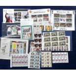 Football stamps, World Cup 1966 etc, various mini-sheets and other Football related postal items,
