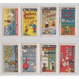 Trade cards, Home Publicity Ltd, Merry Miniatures, 8 folders, all different folders to previous