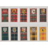Cigarette cards, Duncan's, Scottish Clans, Arms of Chiefs (Green back) (set, 30 cards) (gd)