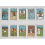 Cigarette cards, Cope's, Sports & Pastimes (set, 25 cards) (mostly vg)