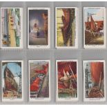 Cigarette cards, a collection of 5 sets, Churchman's The Queen Mary (50 cards), Hignett's Actors &