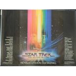 Film Posters, a collection of 10 original UK Quad posters for, Star Trek, Brubaker, Driver, The