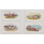 Cigarette cards, CWS, British Sports Series, 4 cards, Flat Racing (some light foxing to back),