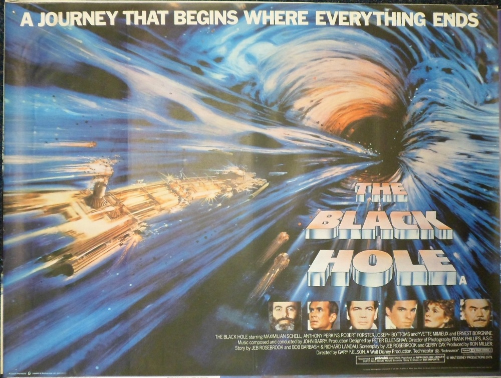 Film Posters, a collection of 10 original UK Quad posters for, The Black Hole, McVicar (Roger