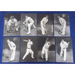 Trade cards, Topical Times, Cricketers, 'E' size, large paper supplements inc. Compton, Hutton,