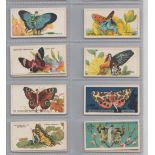 Cigarette cards, Player's, Overseas, Butterflies (Girls) (set, 50 cards) (gd/vg)