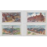 Cigarette cards, CWS, Cooperative Buildings & Works, four cards, Bacon Factory, Iron Works, London