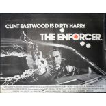 Film Posters, a collection of 9 original UK Quad posters for, The Enforcer (Clint Eastwood),