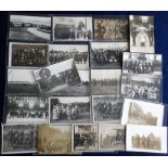 Postcards, Suffolk, 22 RP's, mostly social history images inc. W.H. Lacey delivery vehicles,