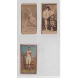 Cigarette cards, USA, three type cards, Goodwin's Champions, 'Myers, Runner' (back grubby, fair),