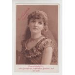 Cigarette card, USA, Kimball, large advertising card for 'Fragrant Vanity Fair', illustrated with