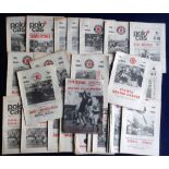 Football programmes, a collection of approx 40 Dukla & Sparta Prague home football programmes, mid