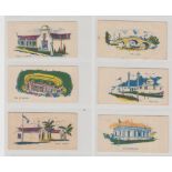 Trade cards, H. Poppleton, Wembley Empire Exhibition Series (set, 12 cards) (some slight age