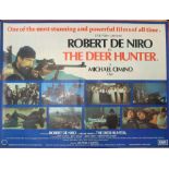 Film Poster, The Deer Hunter, starring Robert De Niro, Meryl Streep, Christopher Walkern etc,