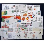 Football covers, selection, 1970's onwards inc. World Cups, FA Cup Finals, Football Legends etc.